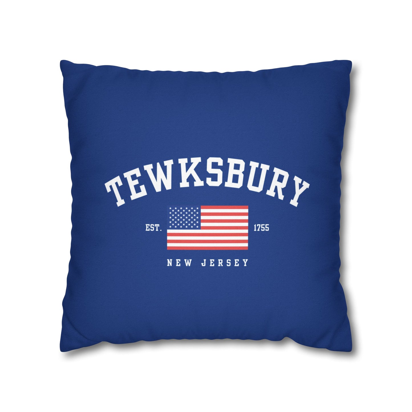 Tewksbury NJ Flag Pillowcase