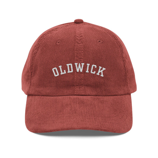 Oldwick Embroidered Vintage Corduroy Cap
