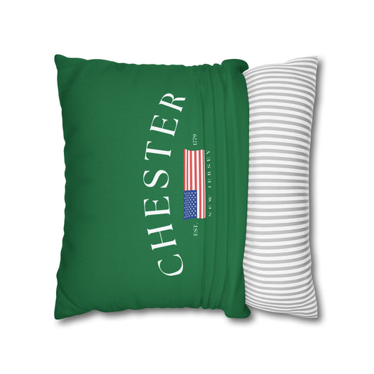 Chester NJ Flag Pillowcase