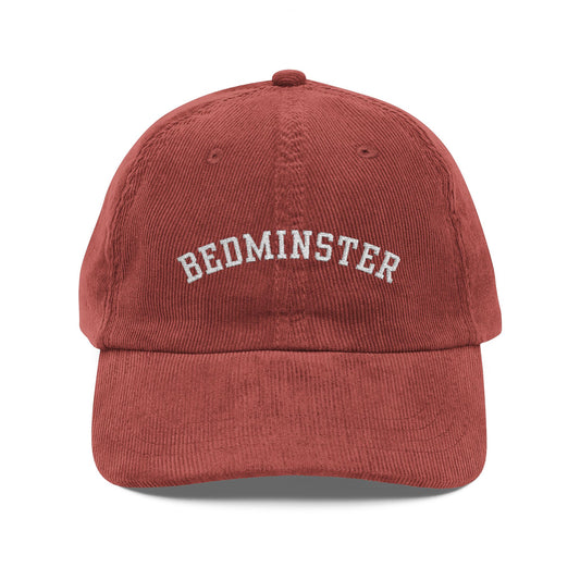 Bedminster Embroidered Vintage Corduroy Cap