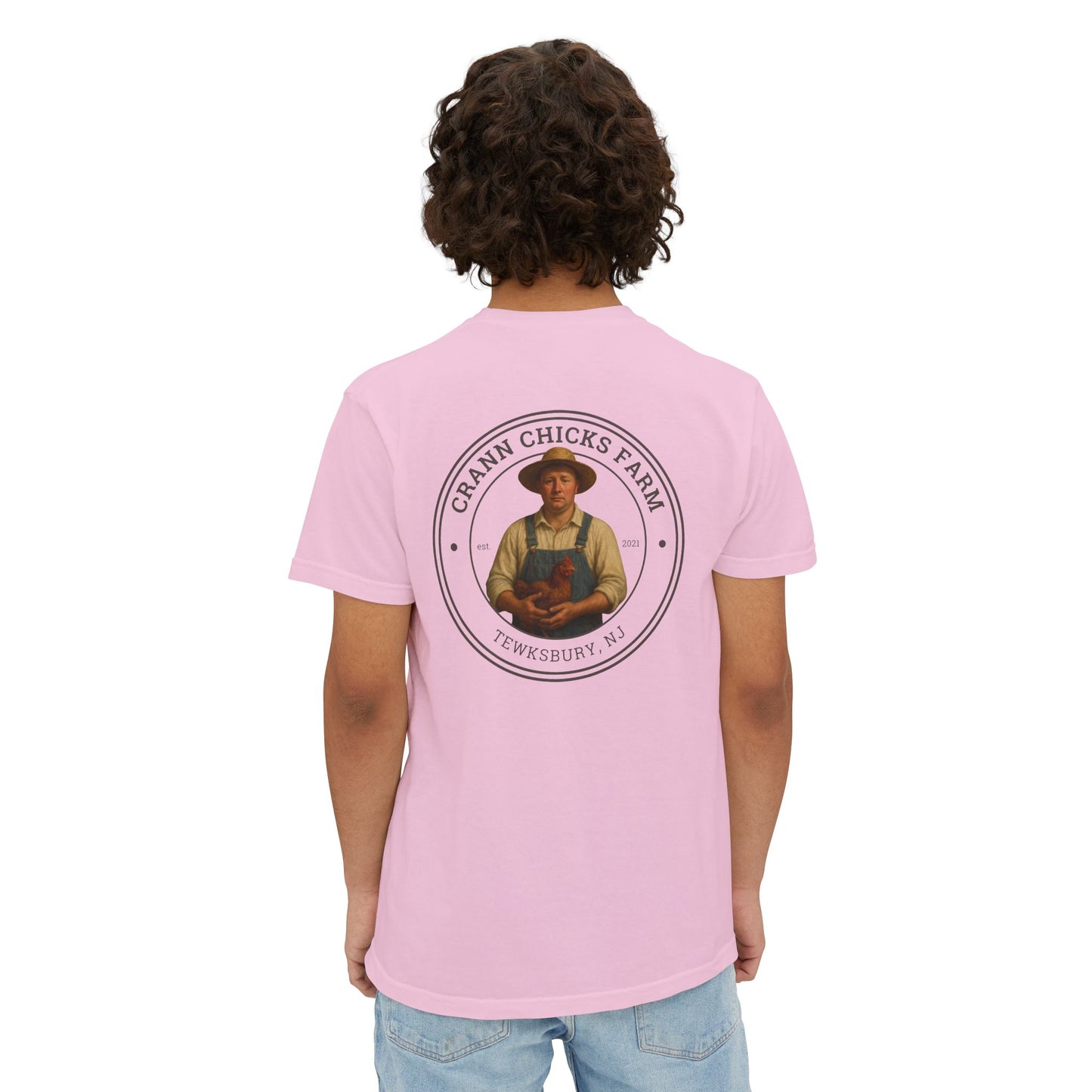 Crann Chicks Farm Pocket Tee