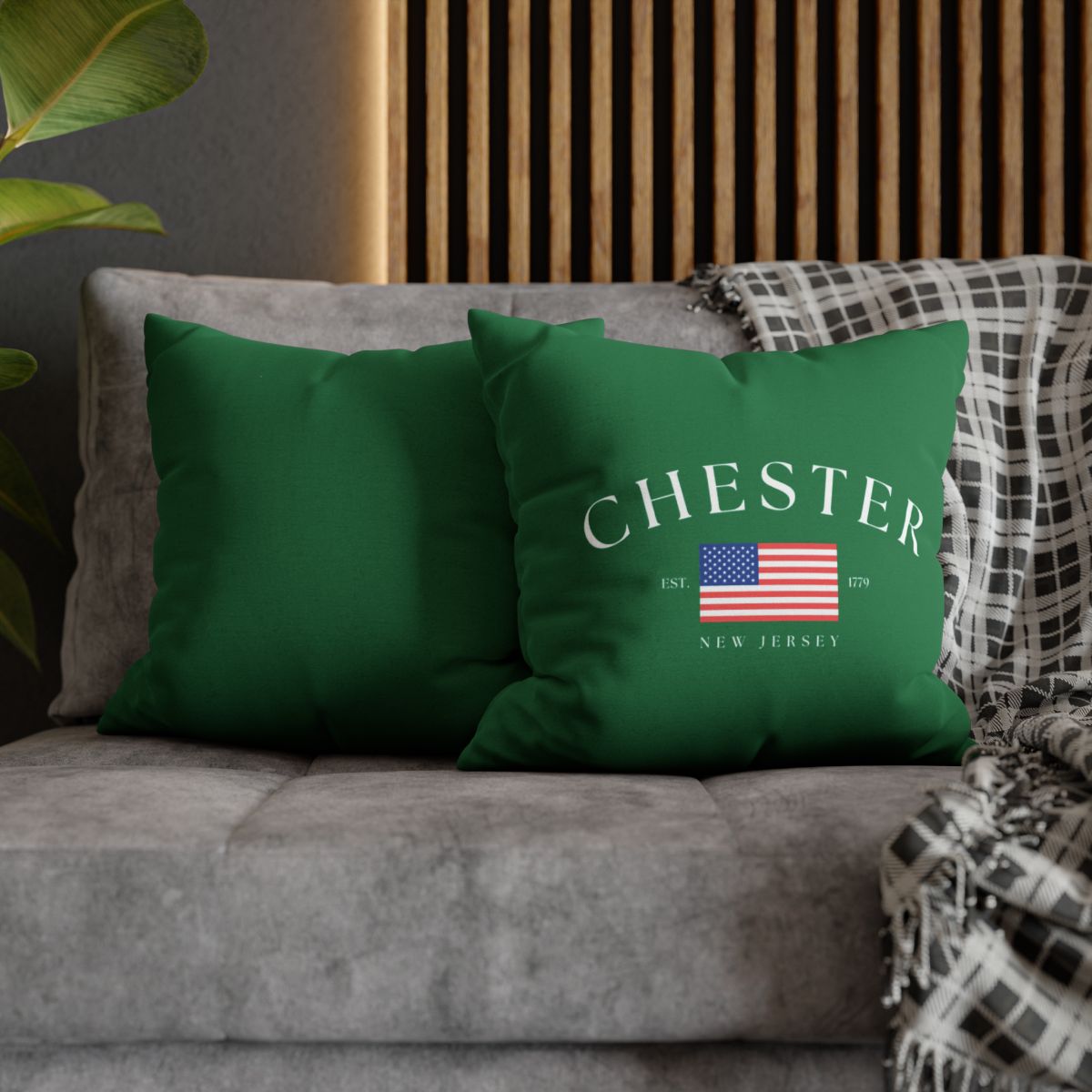 Chester NJ Flag Pillowcase