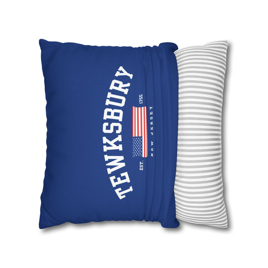 Tewksbury NJ Flag Pillowcase