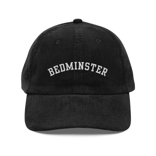 Bedminster Embroidered Vintage Corduroy Cap