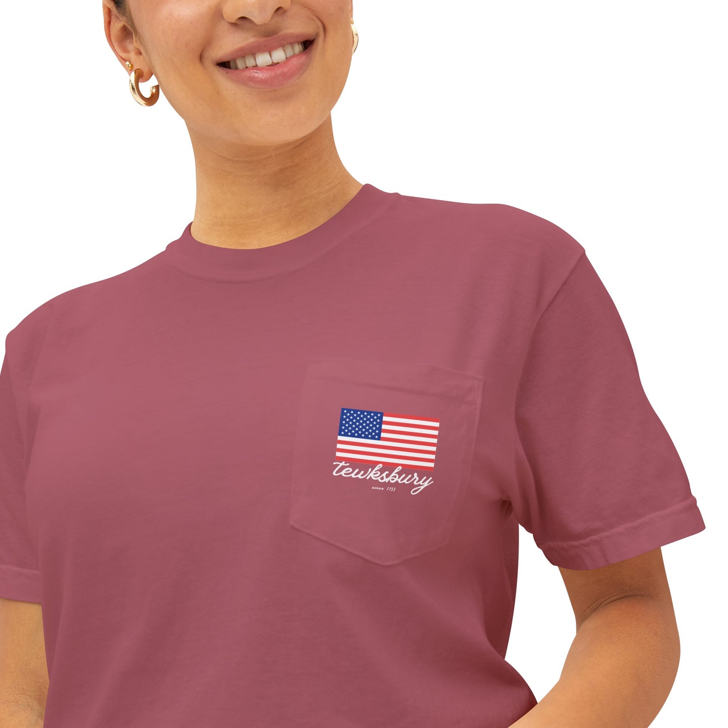 Tewksbury USA Pocket Tee