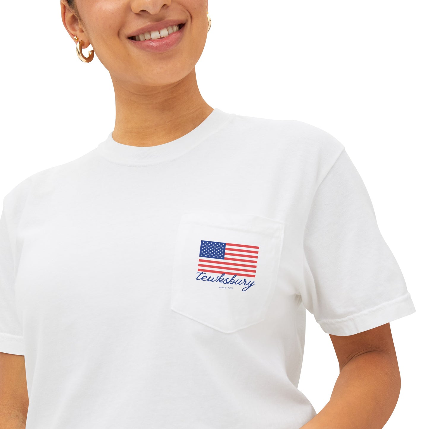 Tewksbury USA Pocket Tee