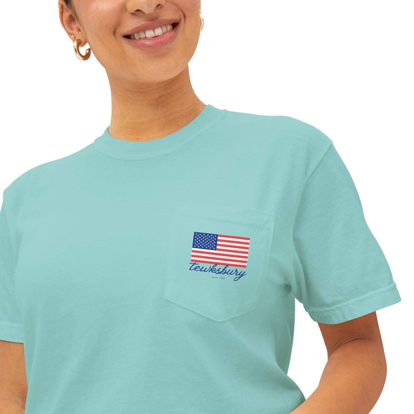 Tewksbury USA Pocket Tee