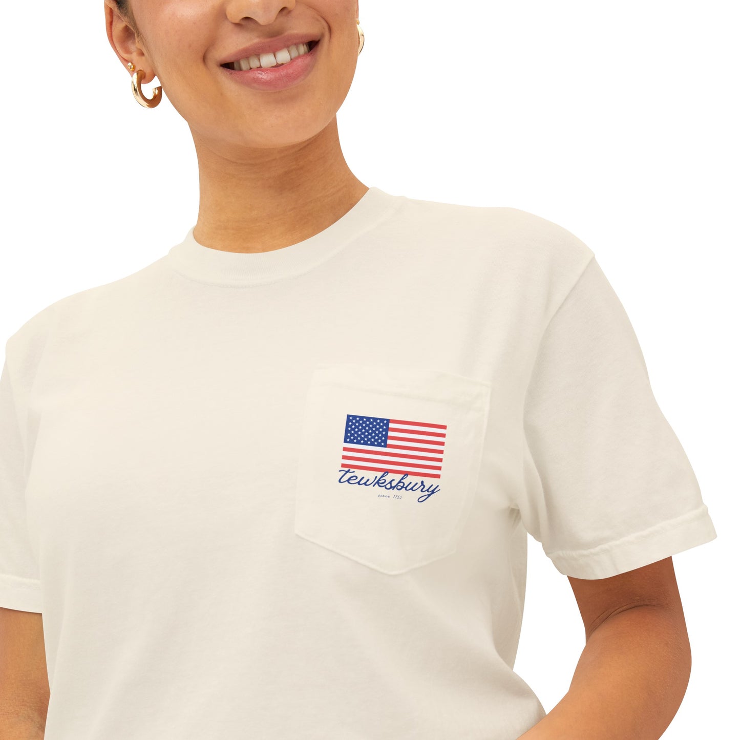 Tewksbury USA Pocket Tee